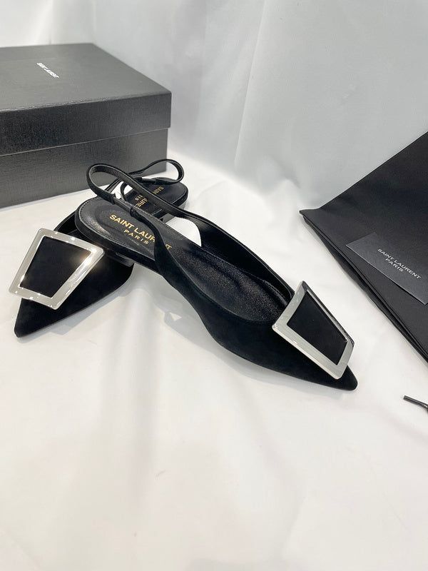 Full silhouette view of Saint Laurent luxury piece style No.111