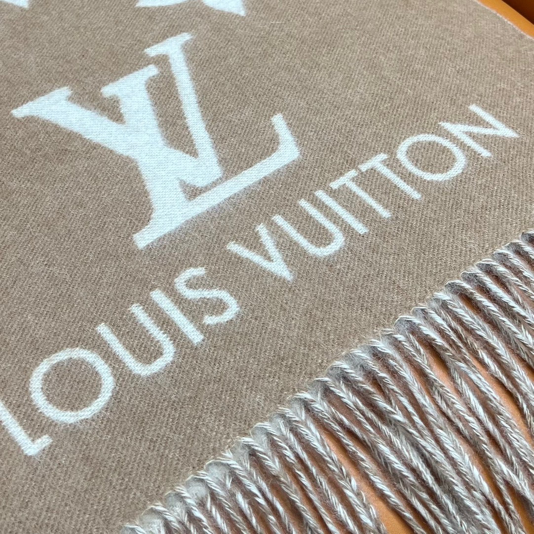 Louis Vuitton Scarves- Louis Vuitton Lou Scarf Elegant Everyday Designer Scarf