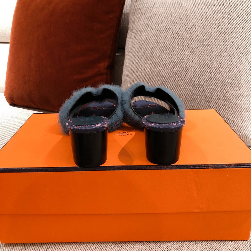 Hermes shoes Style 283 - back heel detail