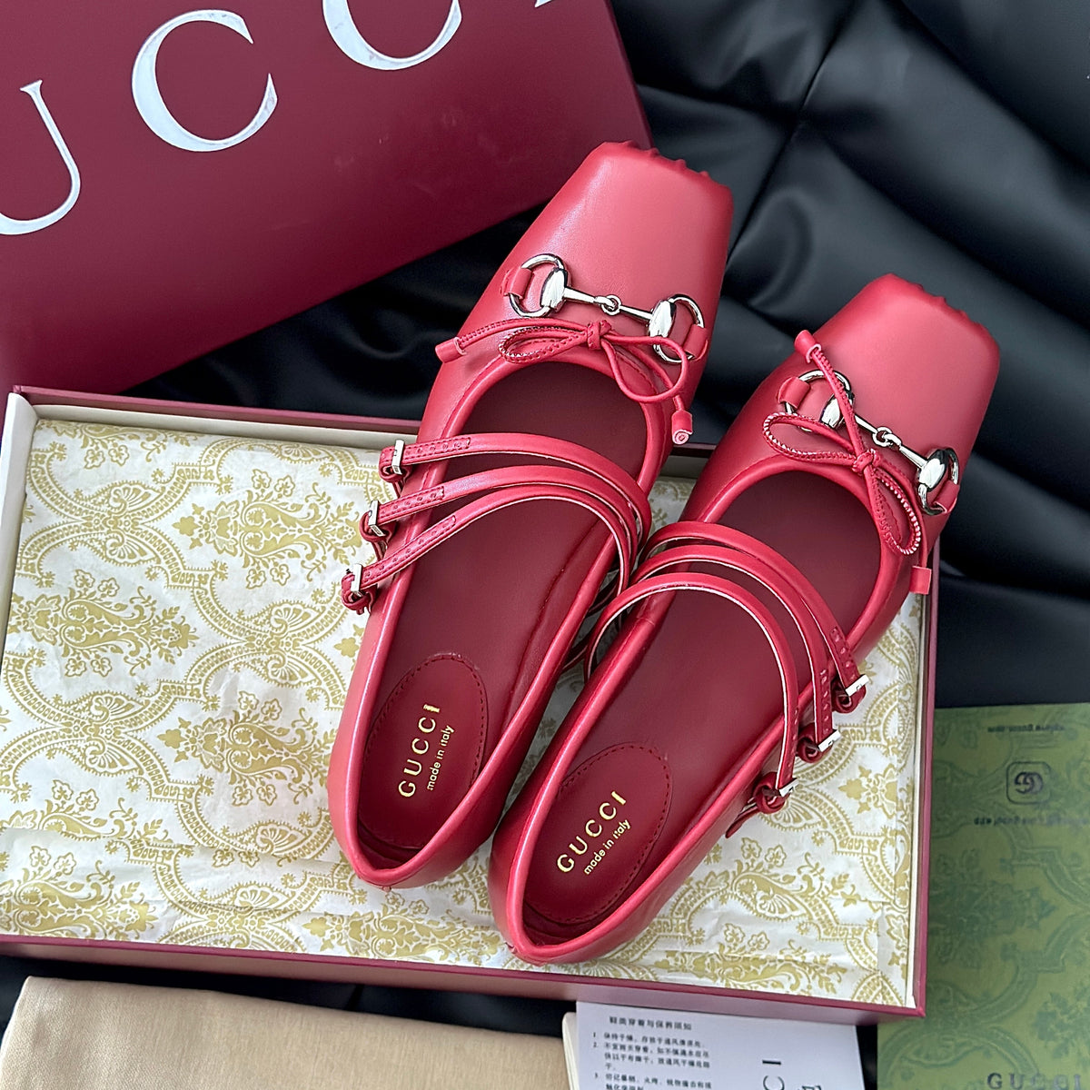 Gucci Shoes- Gucci Ballet Flats Comfortable Everyday Designer Shoes