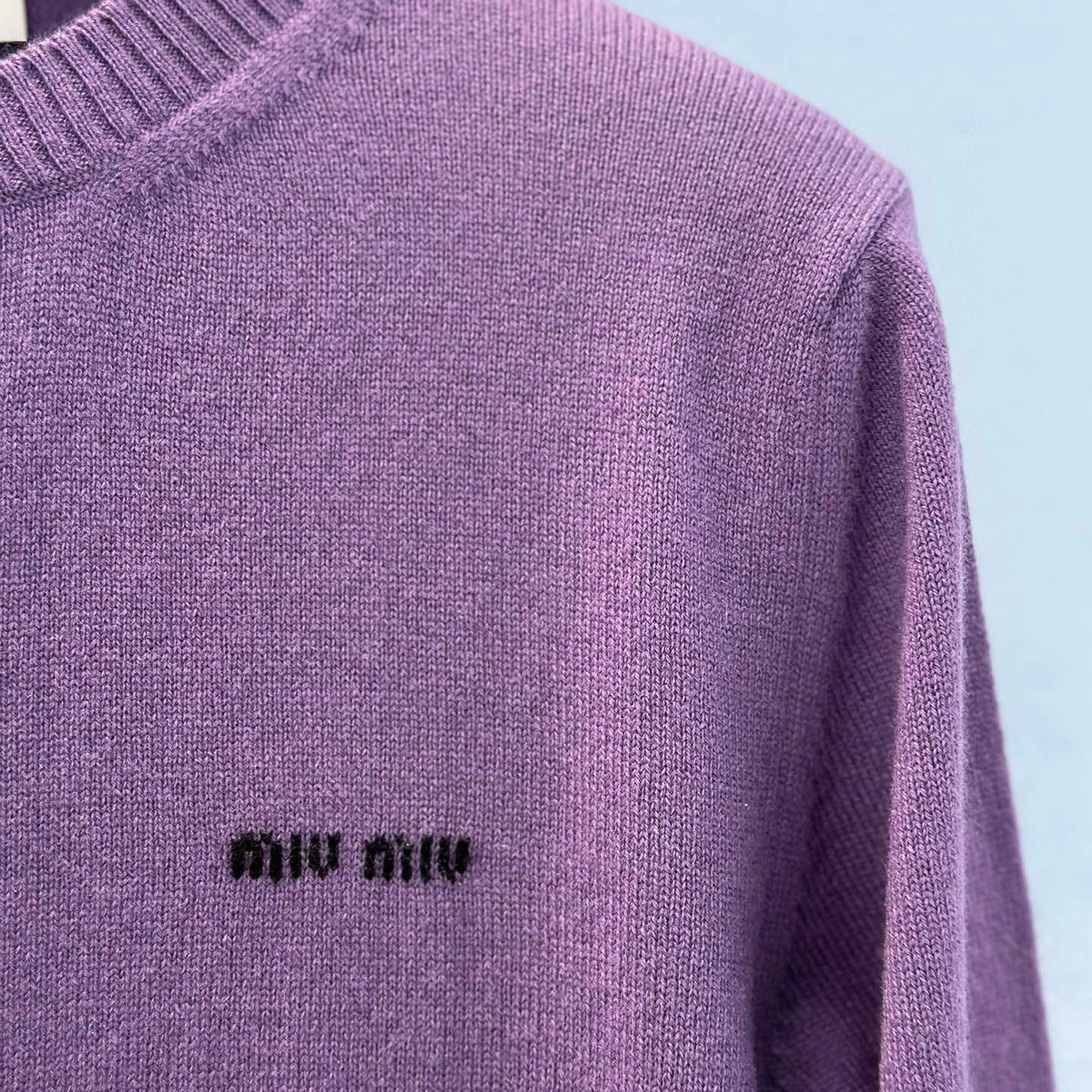Sweaters- Miu M Cardigan Luxury Designer Knit Sweater