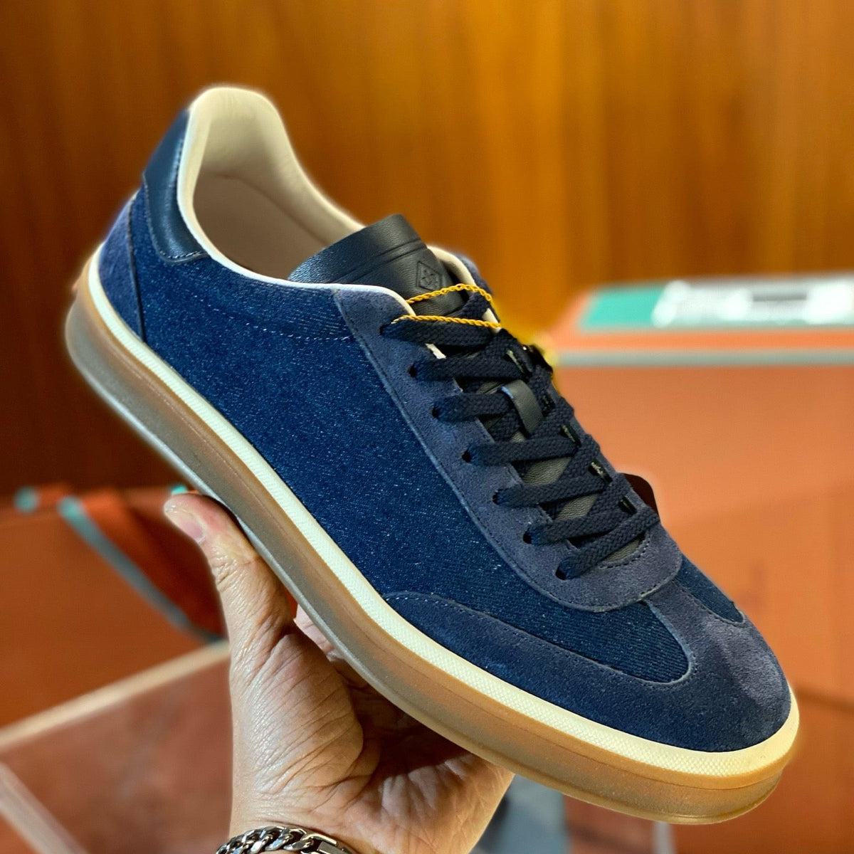 Shoes- Loro P Tennis Walk Trainers Luxury Lifestyle Designer Footwear