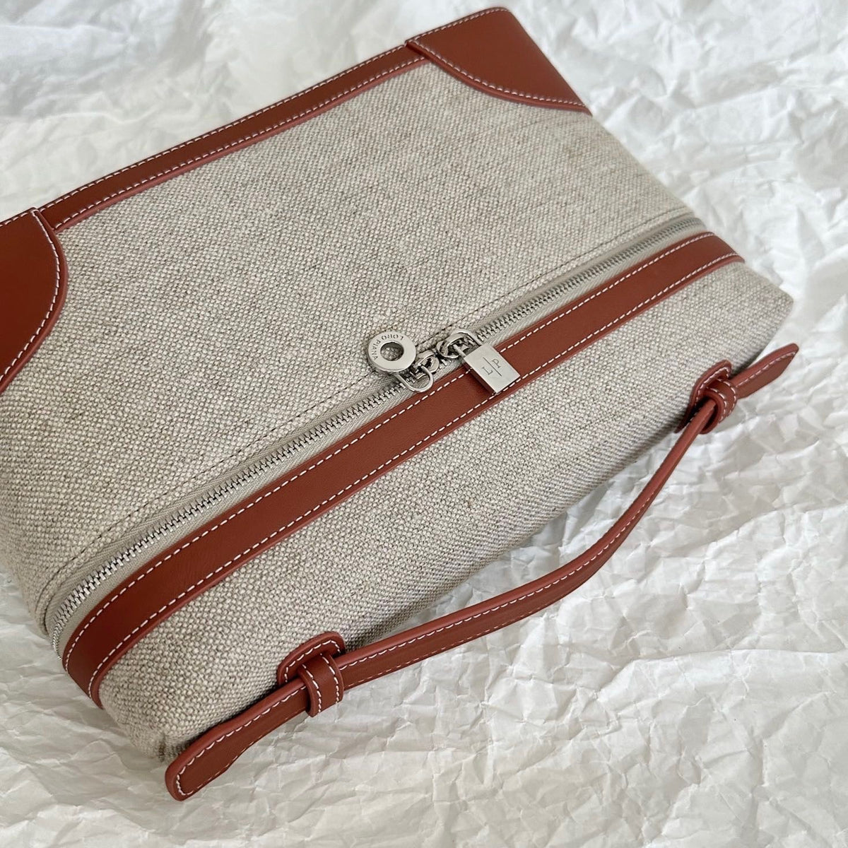 Bags- Loro P Extra Pouch L27 Luxury Designer Leather Handbag