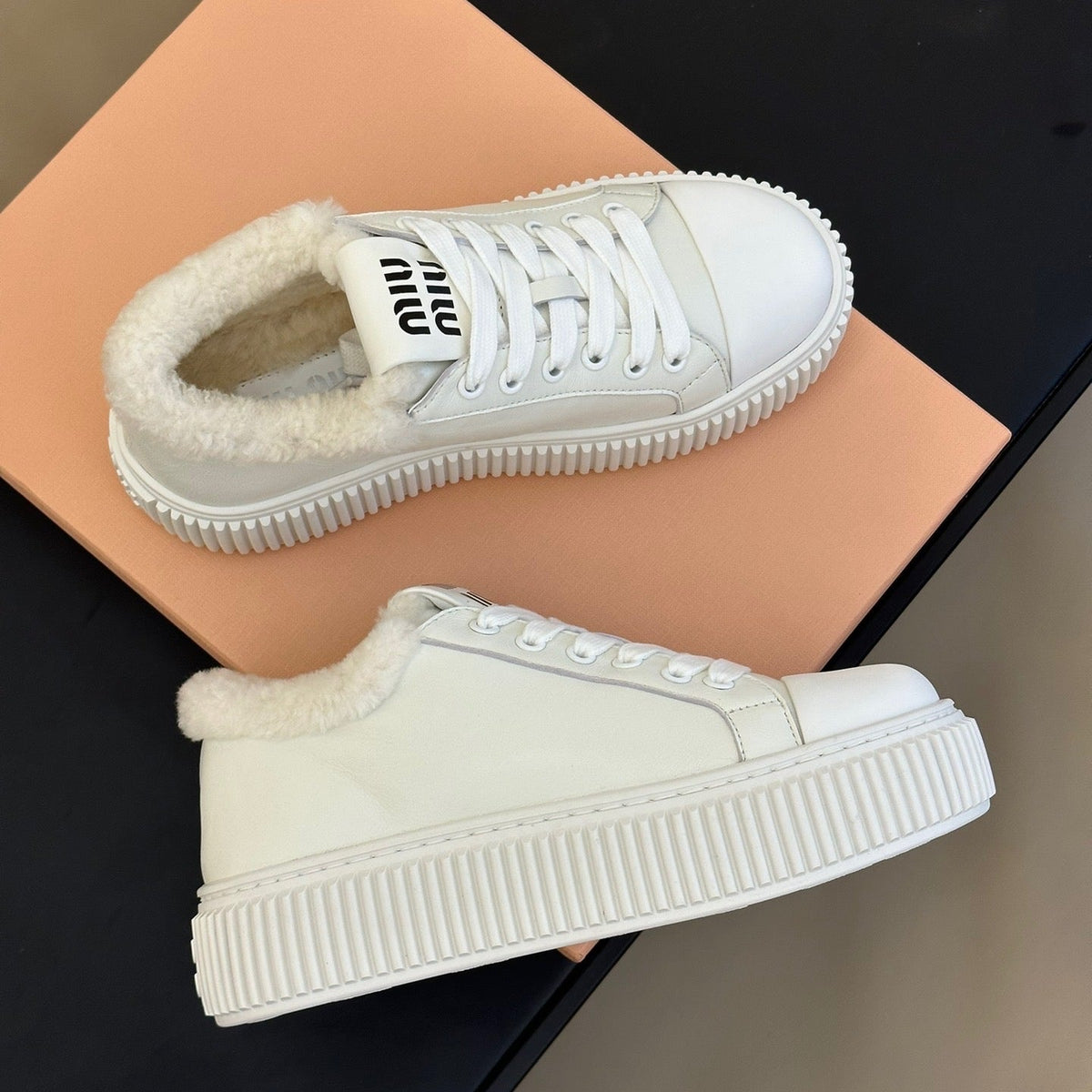 Shoes- Miu M Trainers Premium Designer Casual Shoes