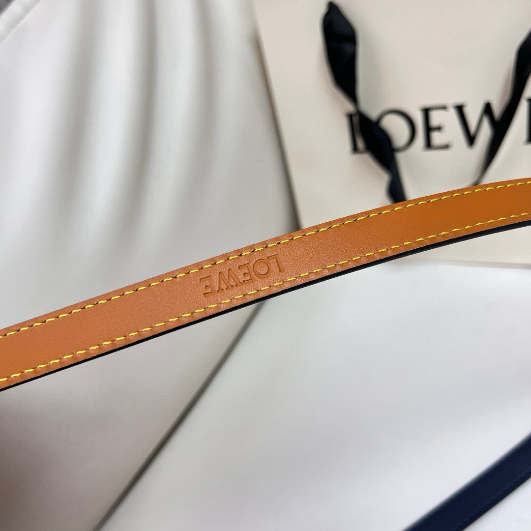 Belts- Loew Belt 1.5 Cm Premium Leather Designer Belt