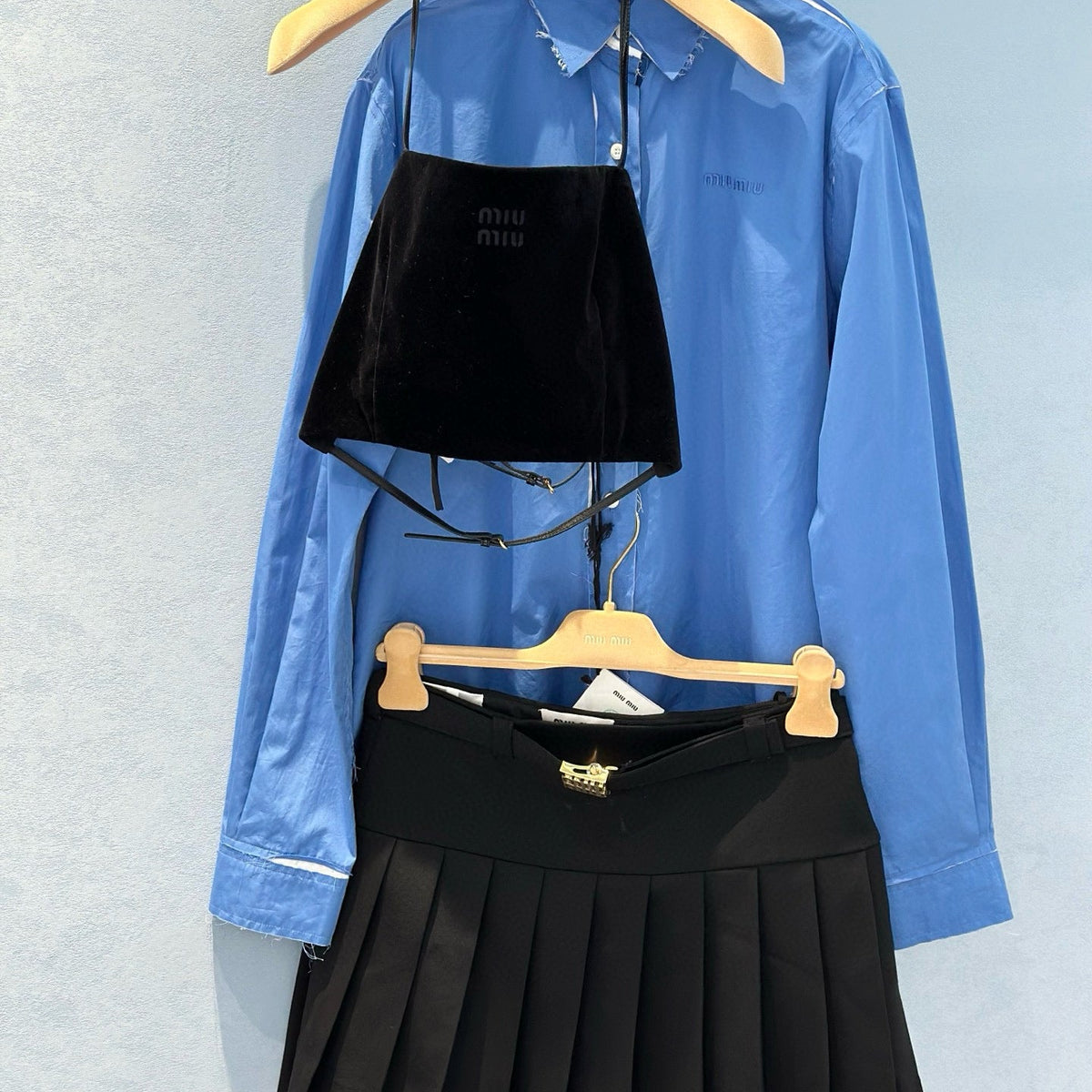 Tops- Miu M Top Elegant Everyday Designer Top