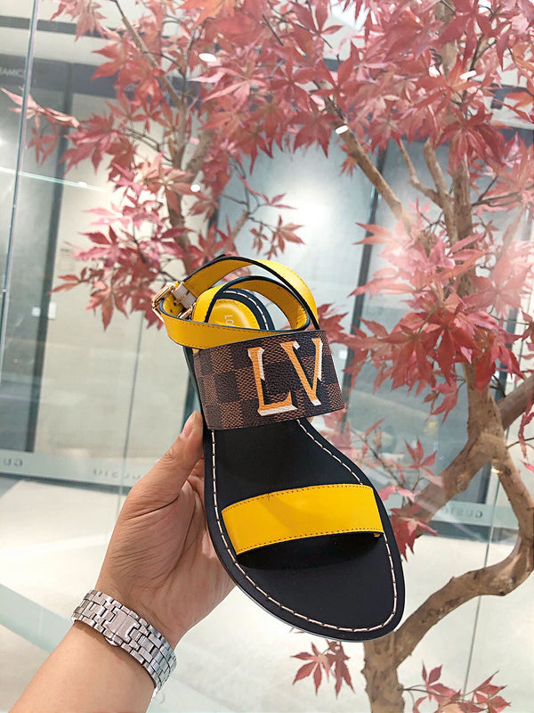 Louis Vuitton designer shoes full view