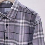 Close-up of Burberry designer clothing craftsmanship