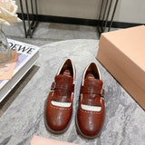 Miu Miu luxury shoes detail shot