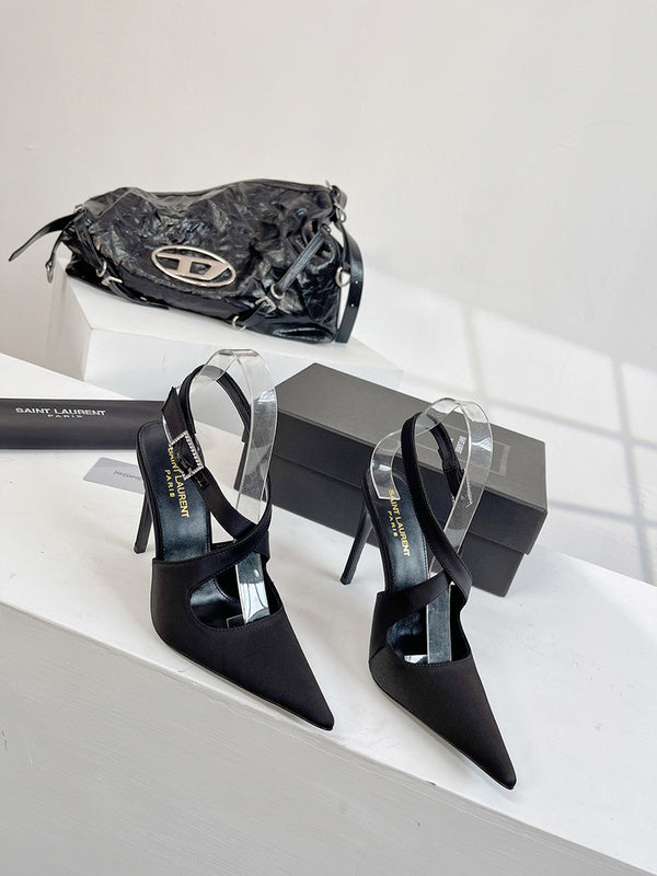 Saint Laurent shoes front view designer style