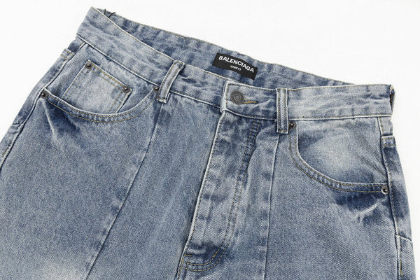 Close-up of Balenciaga designer clothing craftsmanship
