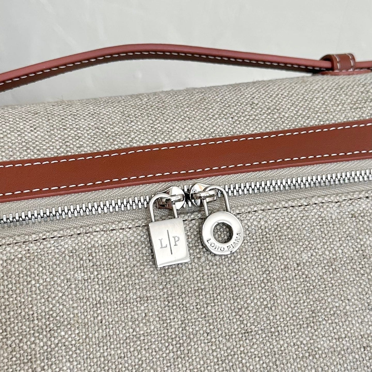 Bags- Loro P Extra Pouch L27 Luxury Designer Leather Handbag