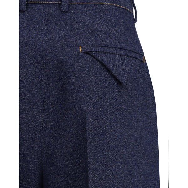 Bottega Veneta Pants? Bottega Veneta Women Mélange Wool Pants Tailored Everyday Designer Pants