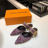 Louis Vuitton shoes Style 206 - angled studio shot