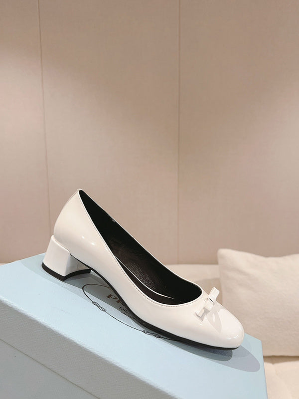 Prada designer shoes full view