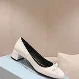 Prada designer shoes full view