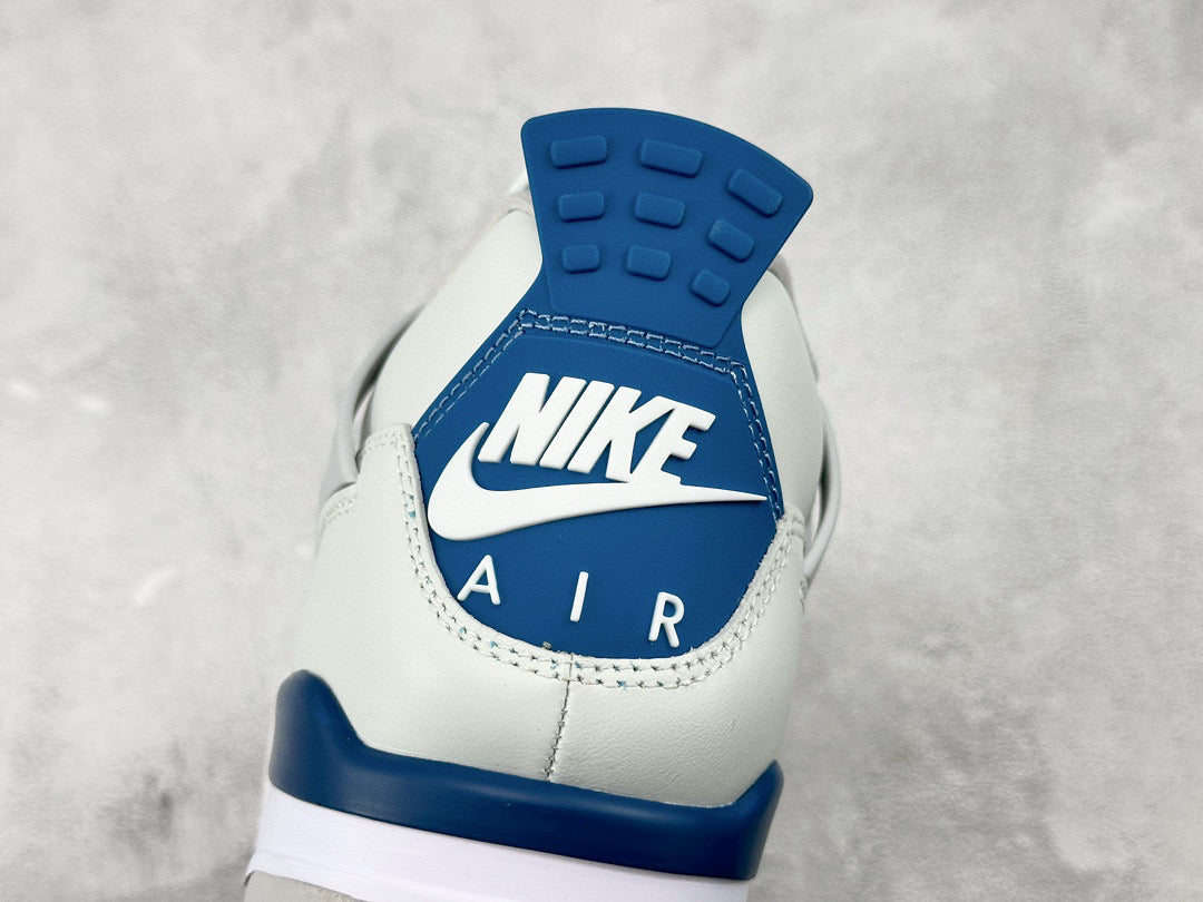 Jordan Shoes- Jordan 4 Military Blue Comfortable Everyday Designer Shoes