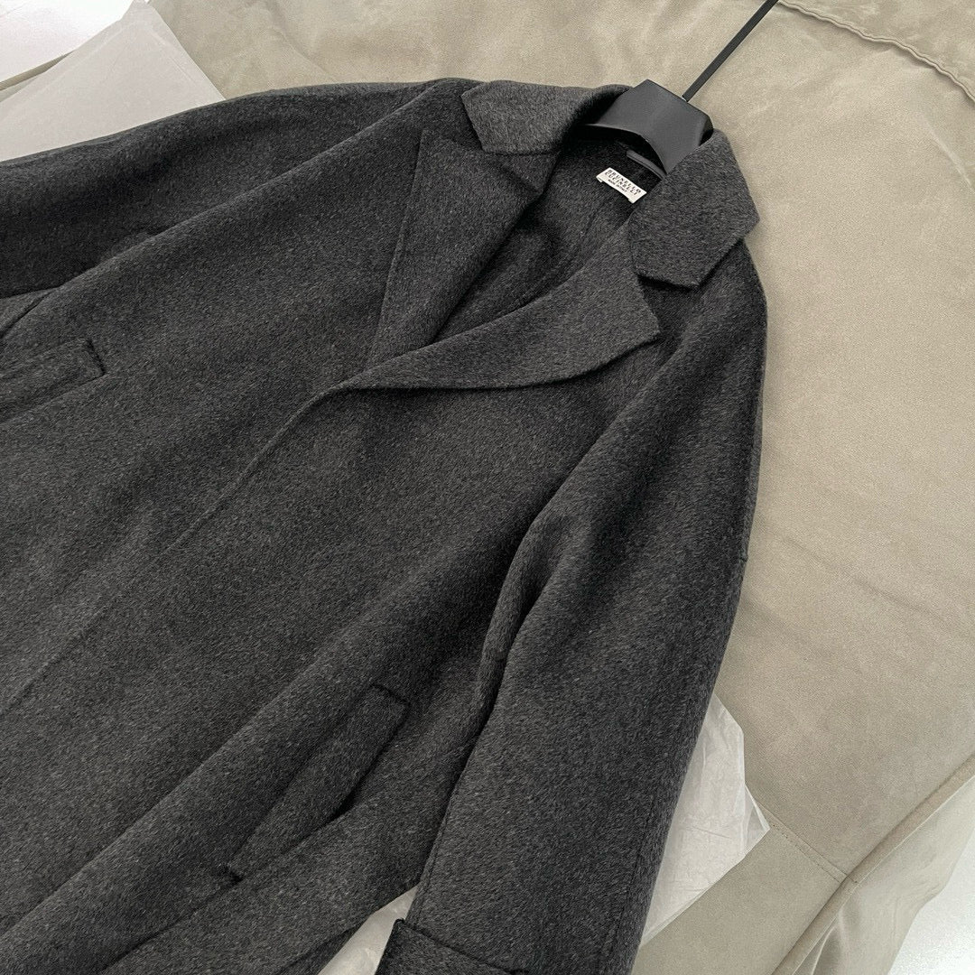 Jackets- Brunello C Coat Premium Casual Designer Jacket