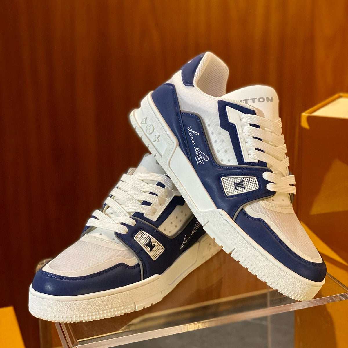Louis Vuitton Shoes- Louis Vuitton Lou Trainers Premium Designer Casual Shoes