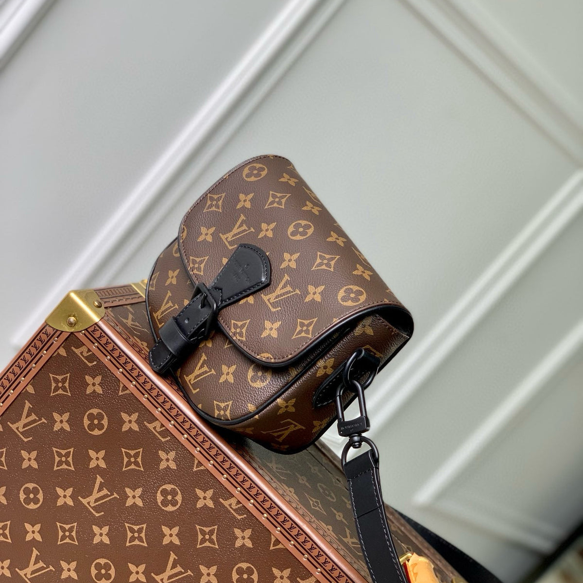 Louis Vuitton Bags- Louis Vuitton Lou Montsouris Messenger Pm Bag Elegant Everyday Designer Handbag