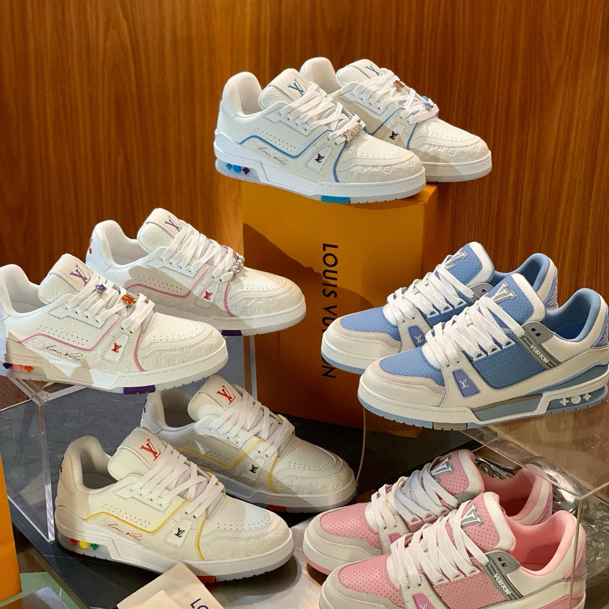 Velouxe Shoes?  Velouxe Lou Trainers Premium Designer Casual Shoes