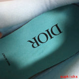 Dior Black High-Top Sneakers - Angled View