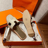Hermes sandals Style 069 - top view showing design