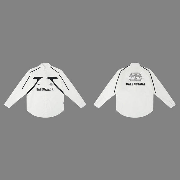 Balenciaga luxury t-shirt detail shot