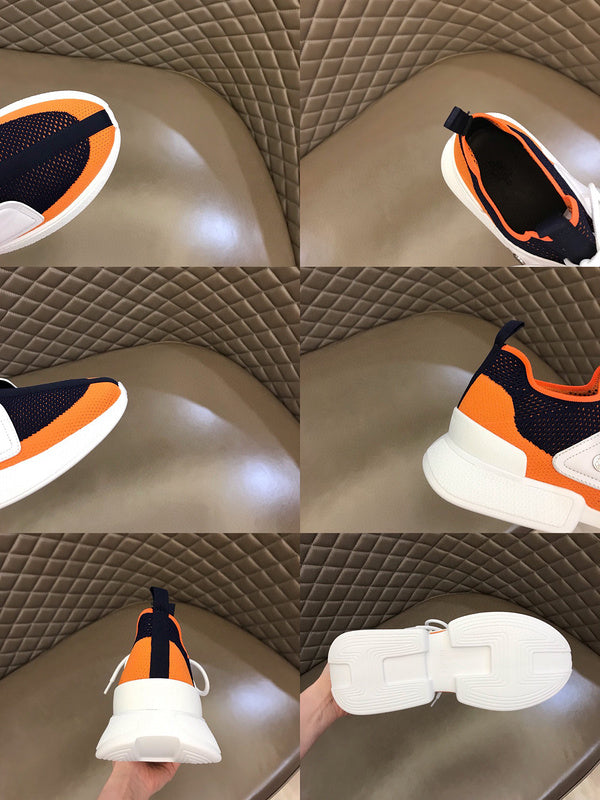 Hermes shoes Style 134 - logo and branding close-up
