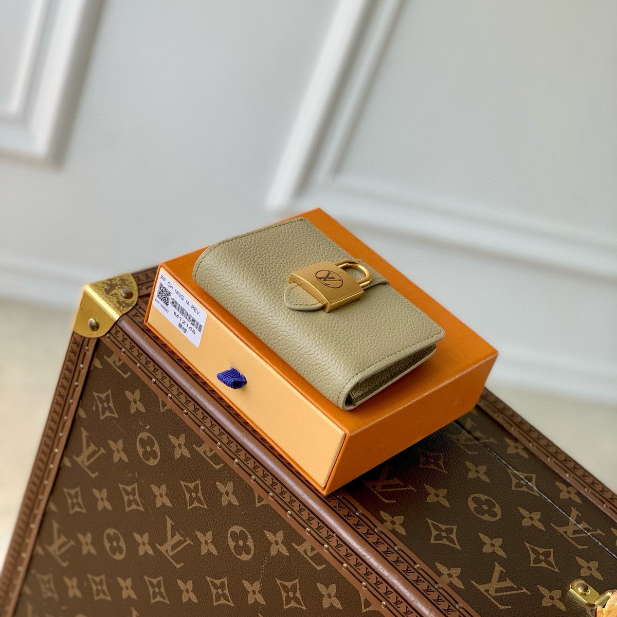 Louis Vuitton Wallets- Louis Vuitton Lou Low Key Compact Wallet Premium Leather Designer Wallet