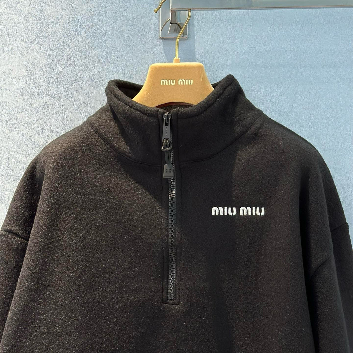 Jackets- Miu M Fleece Jacket Stylish Everyday Designer Outerwear