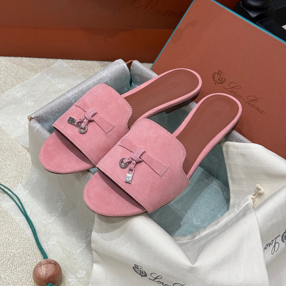 Jewellery- Loro P Summer Charm Slipper Luxury Designer Statement Jewellery
