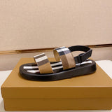 Burberry White Bow-Detail Flats - Front View
