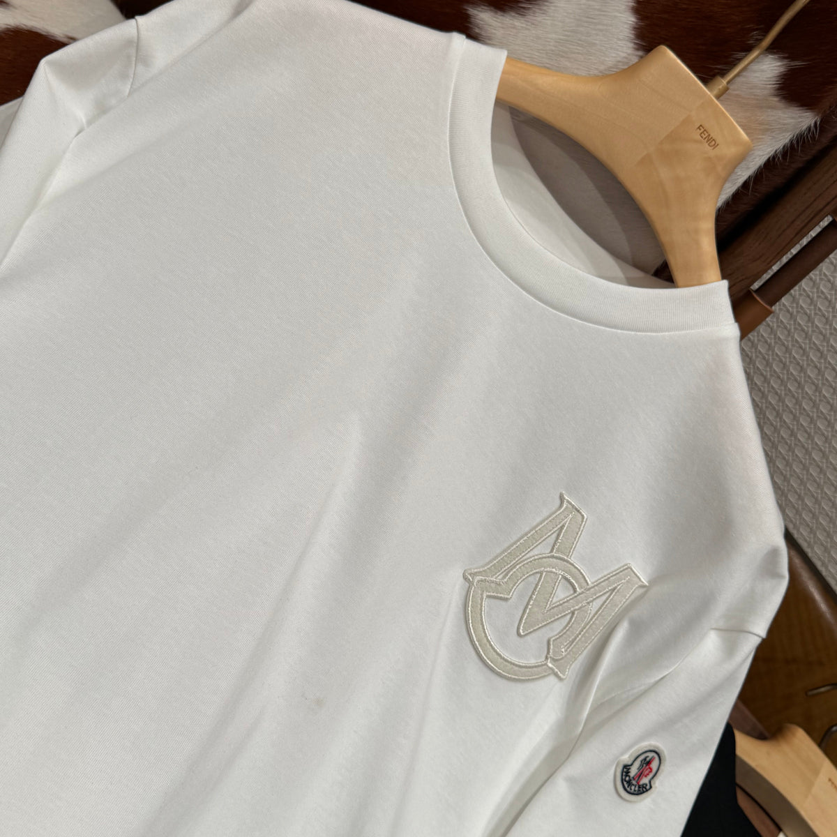 T-Shirts- Monc T-shirt Casual Everyday Designer Tee