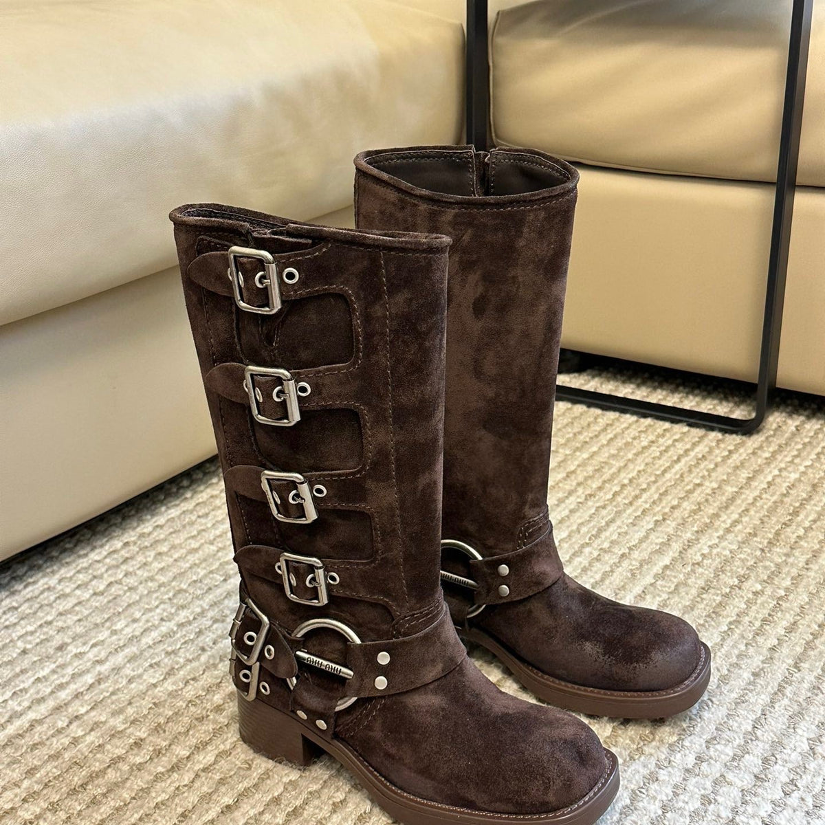 Shoes? Miu M Boots Premium Designer Casual Shoes