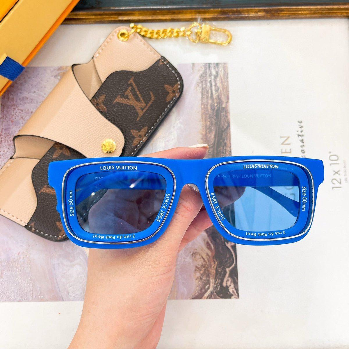Louis Vuitton Sunglasses- Louis Vuitton Lou Sunglasses Luxury Designer UV Sunglasses