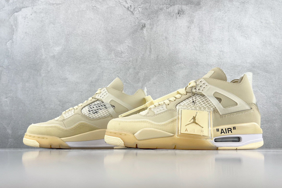 Off-White Shoes- Off-White Jordan x Off White Sail Trainers Luxury Lifestyle Designer Footwear