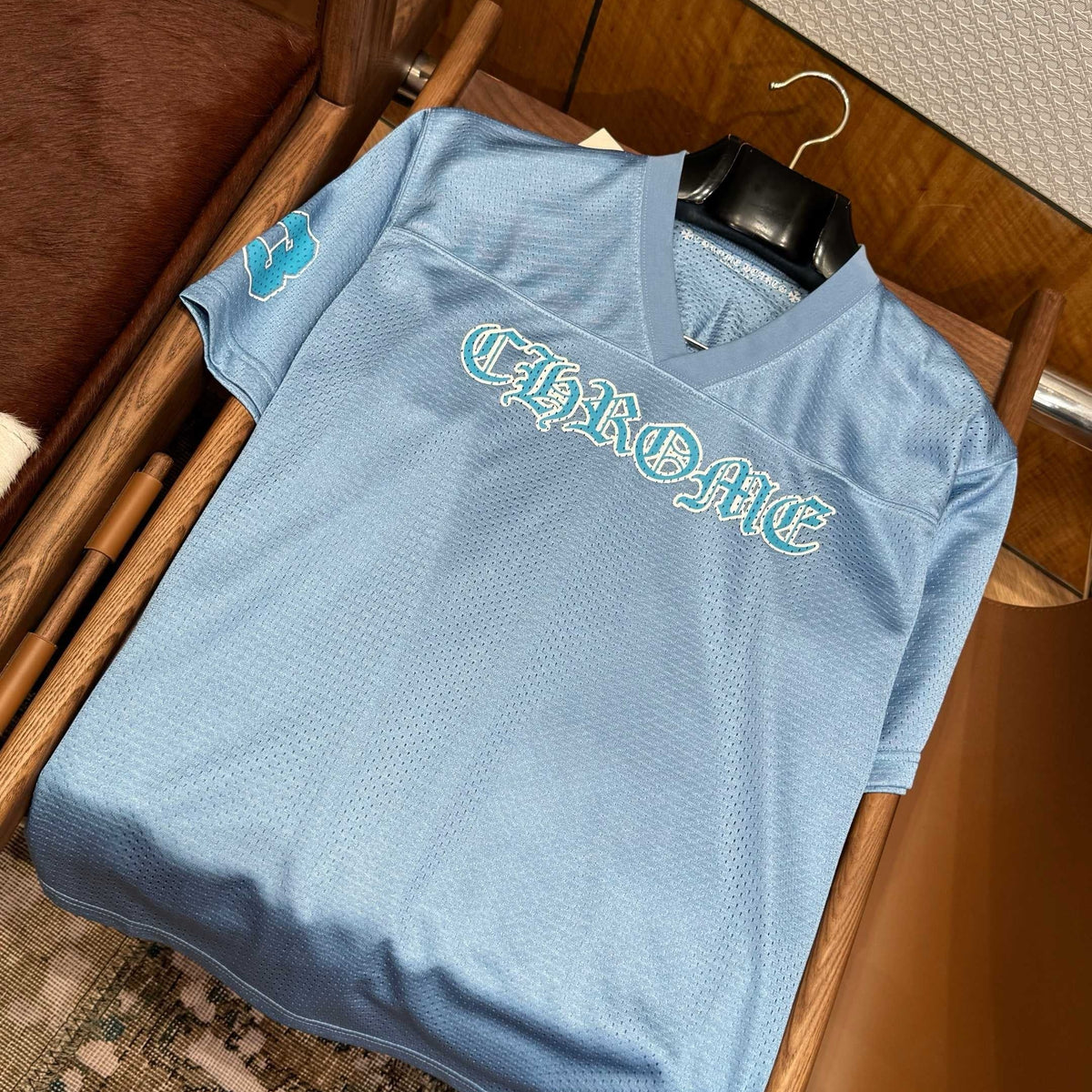 T-Shirts- Chrome H T-shirt Premium Designer Cotton T-Shirt