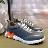 Hermes shoes Style 349 - logo and branding close-up