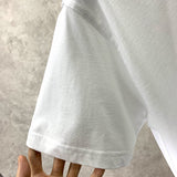 Burberry luxury t-shirt detail shot