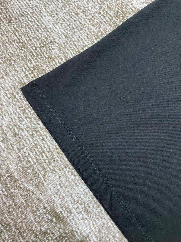 Close-up of Amiri t-shirt craftsmanship