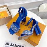 Louis Vuitton shoes Style 386 - angled studio shot