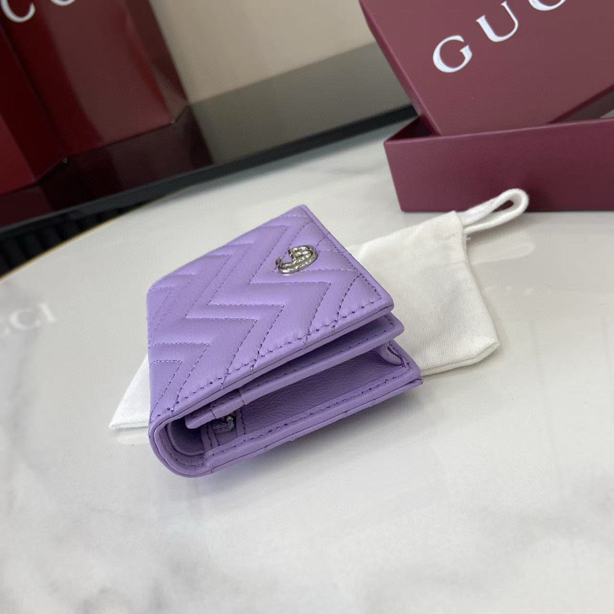 Gucci Wallets- Gucci Marmont Small Wallet Elegant Everyday Leather Wallet