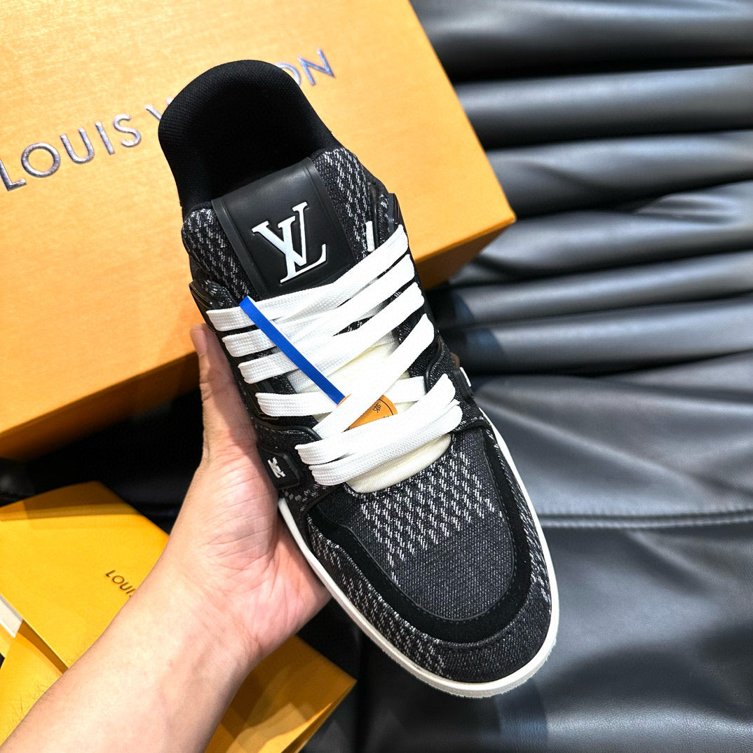 Louis Vuitton Shoes- Louis Vuitton Lou Trainers Comfortable Everyday Designer Shoes