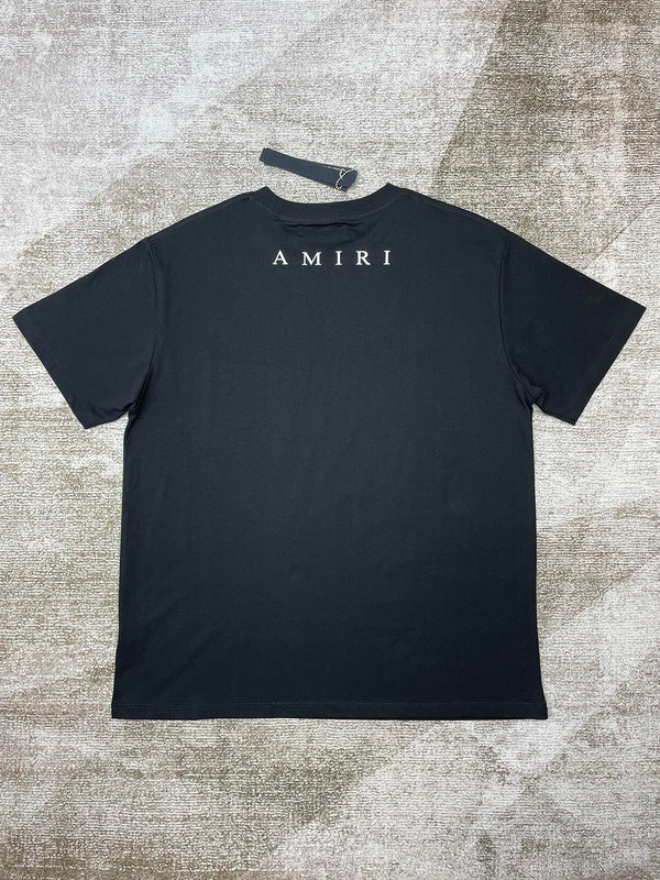 Amiri luxury t-shirt detail shot