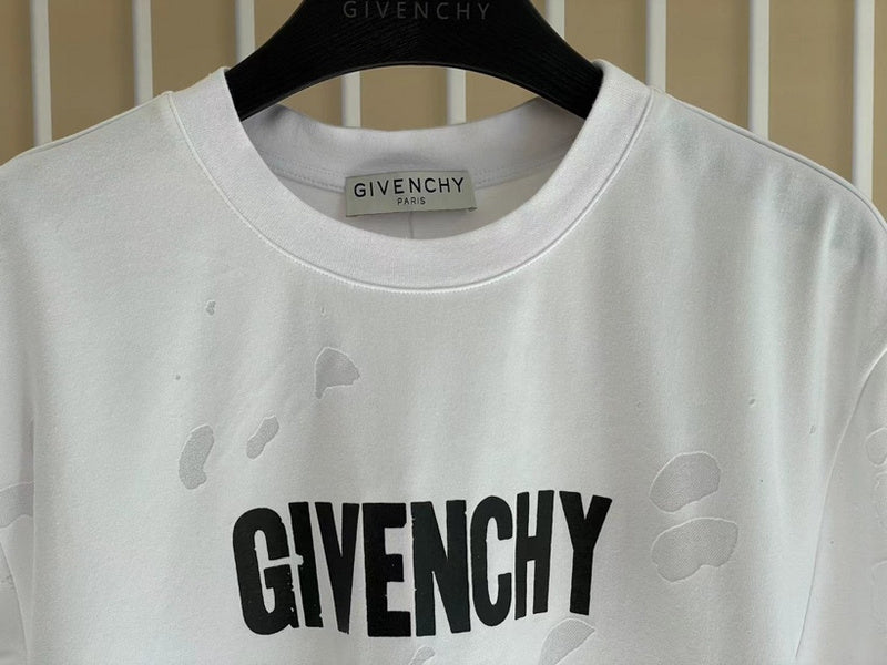 Close-up of Givenchy designer clothing craftsmanship