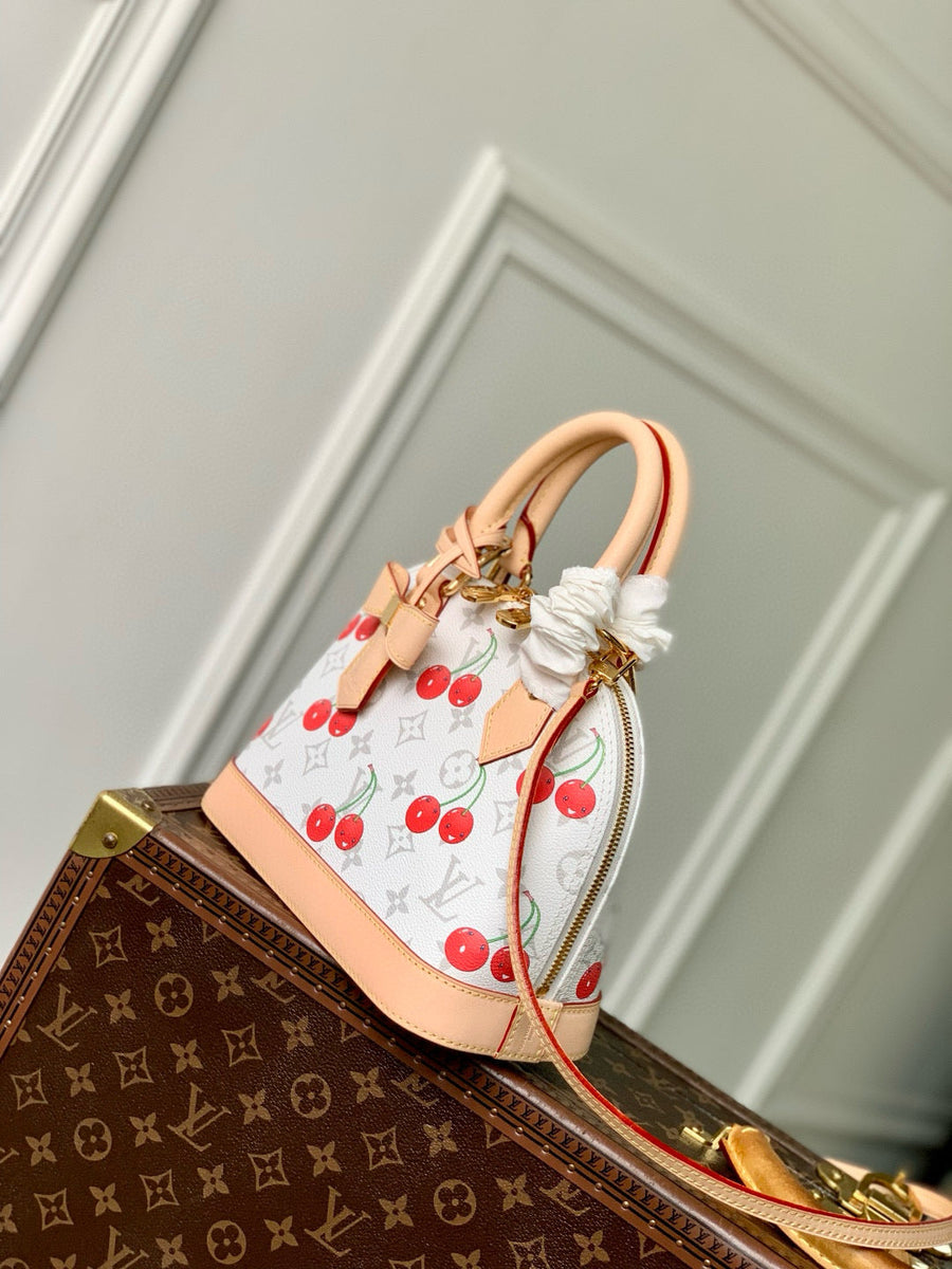 Louis Vuitton Bags- Louis Vuitton Lou x Murakami Alma Bb Bag Elegant Everyday Designer Handbag