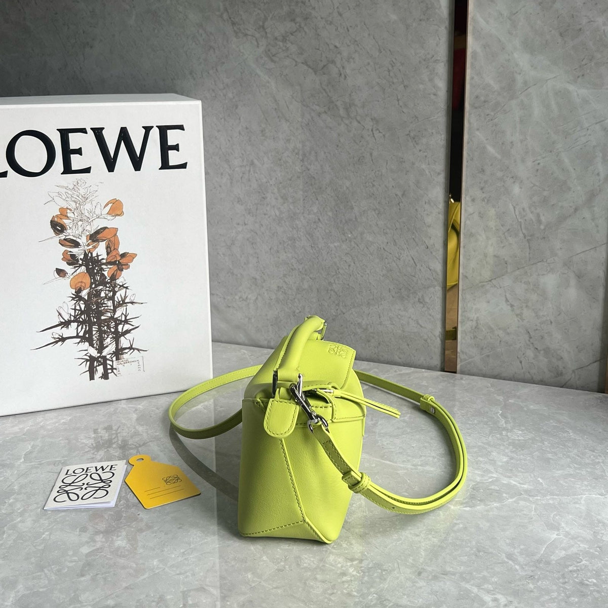 Bags- Loew Mini Puzzle Edge Bag Premium Designer Shoulder Bag