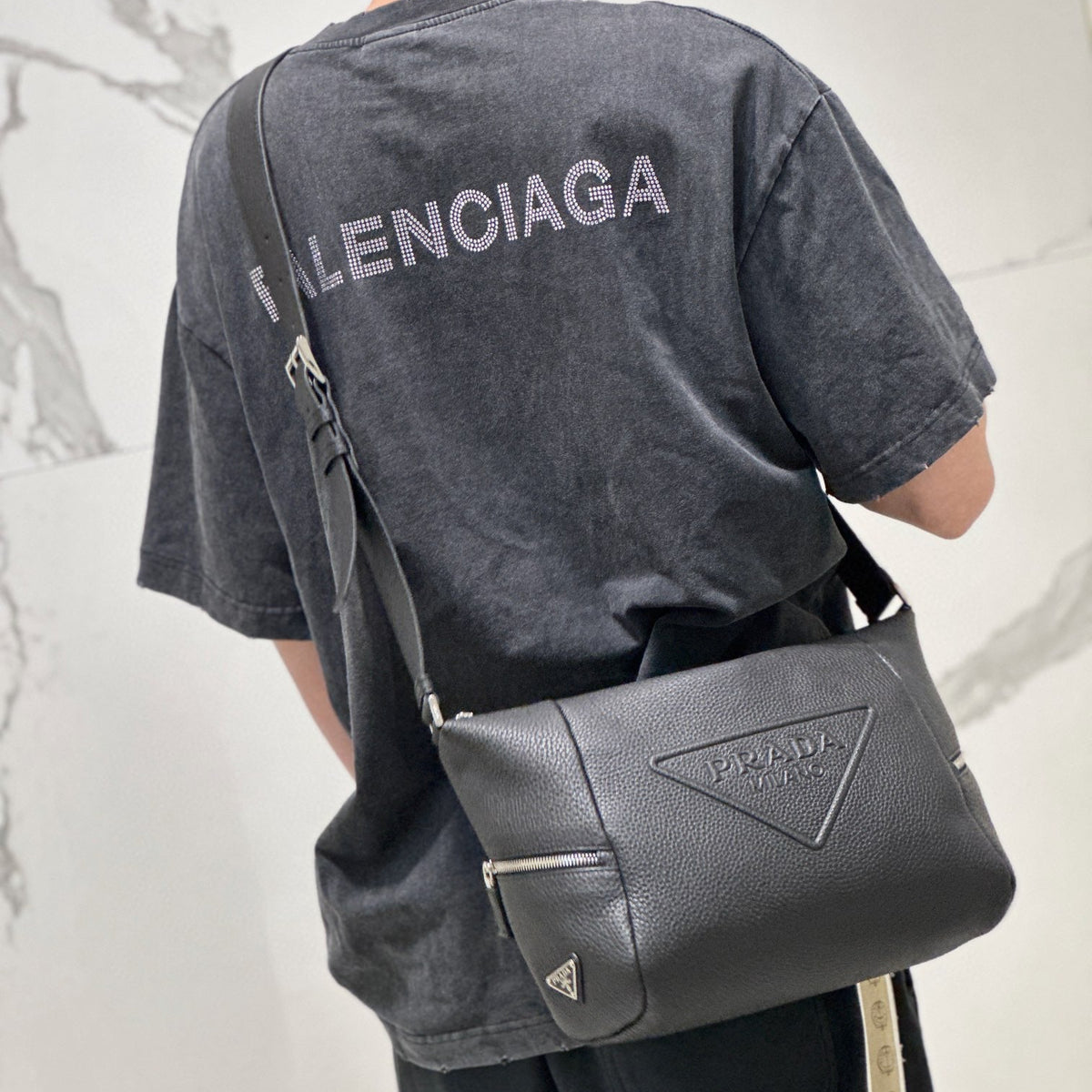 Bags- Pd Leather Bag With Shoulder Strap Premium Designer Shoulder Bag