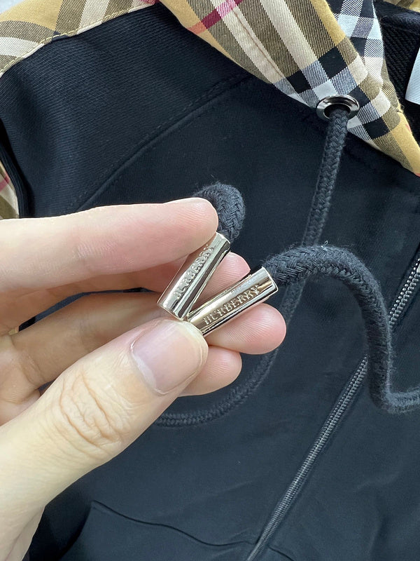 Burberry luxury designer clothing detail shot